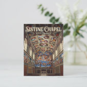 Sistine Chapel Vatican City ポストカード (スタンド正面)