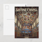 Sistine Chapel Vatican City ポストカード (正面/裏面)