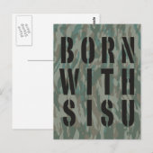 Sisuと共に生まれて 2 ポストカード (正面/裏面)
