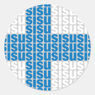 Sisuのステッカー ラウンドシール