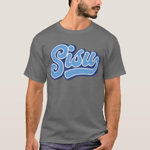 Sisuのフィンランドのプライド、ひれ、フィンランドのTシャツ Tシャツ