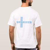 Sisuの旗(フィンランドのプライド) Tシャツ (裏面)