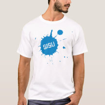 Sisuの（ばちゃばちゃ）跳ねる2のTシャツ