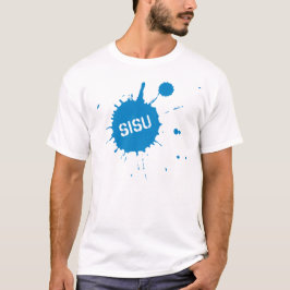 Sisuの(ばちゃばちゃ)跳ねる2のTシャツ Tシャツ