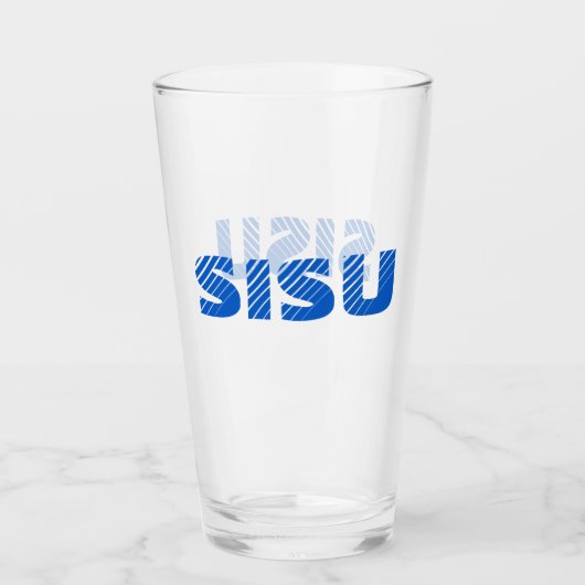 SISUフィンランドのガラスのタンブラガラス製品 タンブラーグラス (正面)