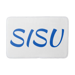 SISUフィンランドサウナバスマット(交互フォント) バスマット