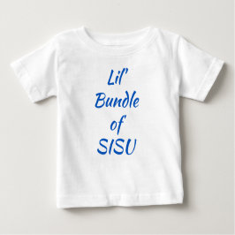 SISUフィンランドベビーTシャツのLil'バンドル ベビーTシャツ