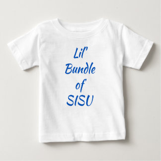 SISUフィンランドベビーTシャツのLil'バンドル ベビーTシャツ
