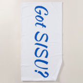 SISUフィンランド得ビーチタオル ビーチタオル (正面)