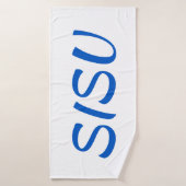 SISUフィンランド風呂（白） バスタオル (バスタオル)
