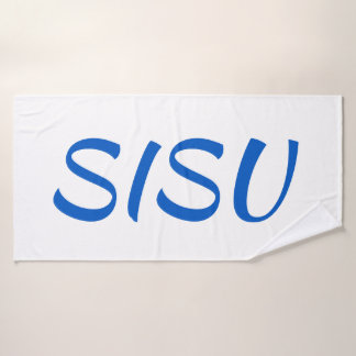 SISUフィンランド風呂(白) バスタオル