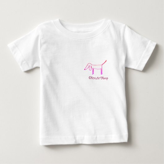 Sisu Baby Shirt ベビーTシャツ (正面)
