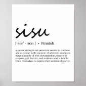 Sisu definition ポスター (正面)