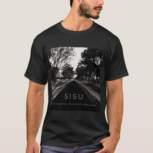 Sisu MFPの月例ランニングの挑戦人のTシャツ Tシャツ (正面)