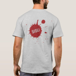 Sisu Splatter バックプリントTシャツ Tシャツ