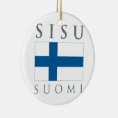 Sisu Suomi セラミックオーナメント (右)