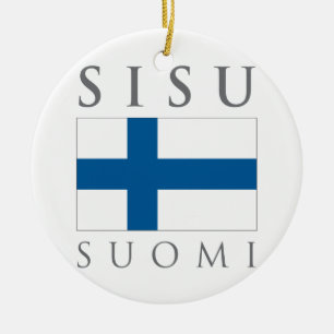 Sisu Suomi セラミックオーナメント
