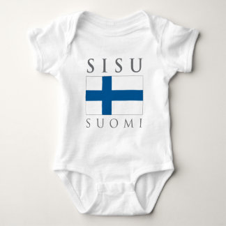Sisu Suomi ベビーボディスーツ