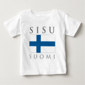 Sisu Suomi ベビーTシャツ (正面)