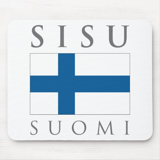 Sisu Suomi マウスパッド (正面)