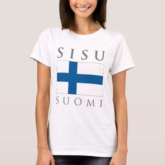 Sisu Suomi Tシャツ (正面)