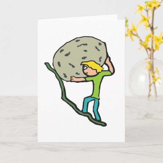 Sisyphus カード (黄色い花)