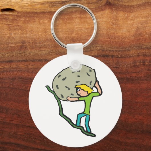 Sisyphus キーホルダー (裏面)