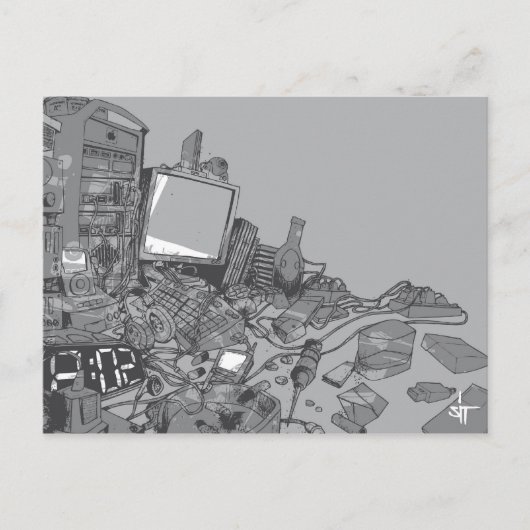 SIT "デジタルホーム" ポストカード (正面)