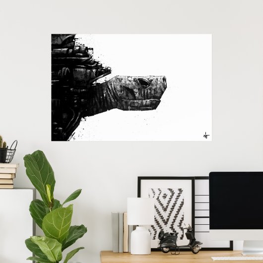 SIT "亀" ポスター (ホームオフィス)