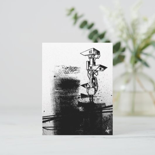 SIT "監視" ポストカード (スタンド正面)