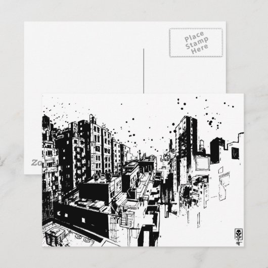 SIT "都市景観" ポストカード (正面/裏面)