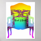 Sit And Read A Book Poster ポスター (正面)