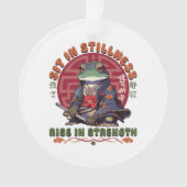 Sit in Stillness オーナメント (正面)