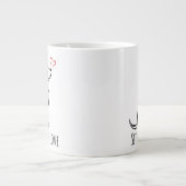 Sit-Stay-Love Labrador ジャンボコーヒーマグカップ (正面)