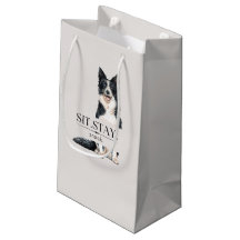 Sit. Stay. Snack. | グレーとベージュのお菓子袋
