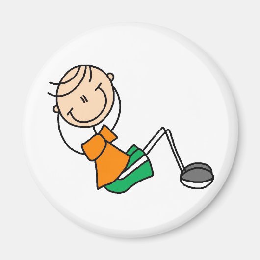 Sit Upsスティックフィギュア磁石 マグネット (正面)