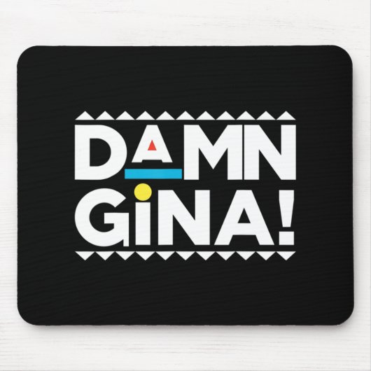 Sitcom Urban 90s Martin Afro TV Show マウスパッド (正面)