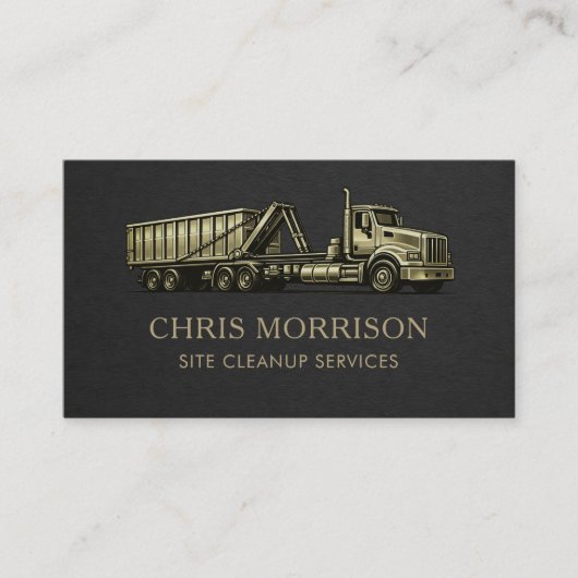 Site Cleanup Services Professional  名刺 (正面)