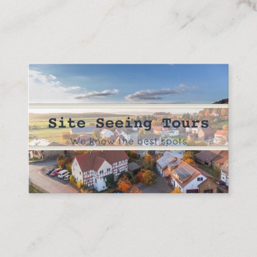 Site Sewing Tours名刺 名刺 (正面)