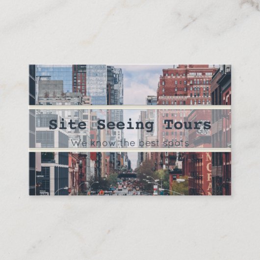 Site Sewing Tours名刺 名刺 (正面)