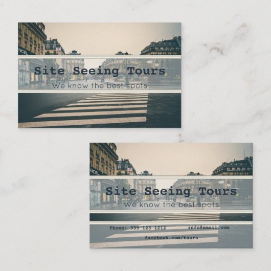 Site Sewing Tours名刺 名刺 (正面/裏面)