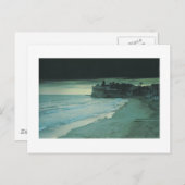 Sitgesの夏の薄暗がり ポストカード (正面/裏面)