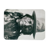 Siting Bull (1831-1890) （b/w写真） マグネット (横)