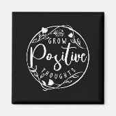 Sitive Affirmation And Sritual Or Grow Sitive Thou マグネット (正面)