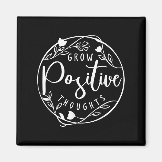 Sitive Affirmation And Sritual Or Grow Sitive Thou マグネット (正面)