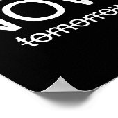 Sitive Mindset – Live In The Moment Motivational D ポスター (角)