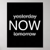 Sitive Mindset – Live In The Moment Motivational D ポスター (正面)