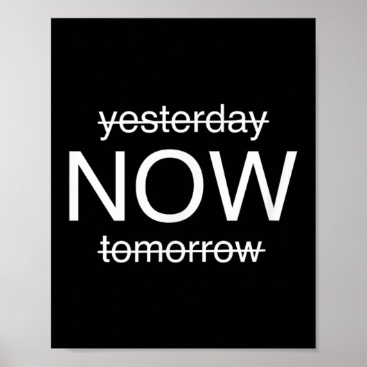 Sitive Mindset – Live In The Moment Motivational D ポスター (正面)