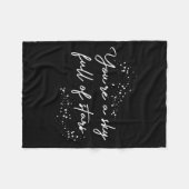 Sitive Motivational Youre A Sky Full Of Stars Up  フリースブランケット (正面(横))