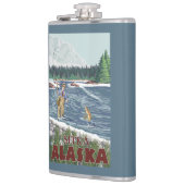 Sitka、アラスカ-はえの漁師 フラスク (左)